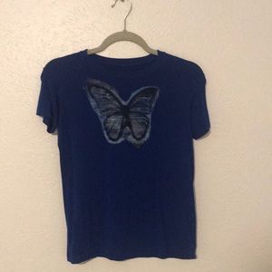 Dark blue T-shirt